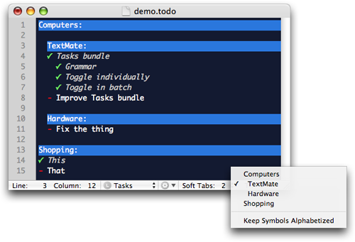 Tasks Tasks